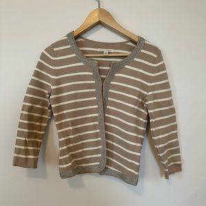 Banana Republic Stripped Cardigan